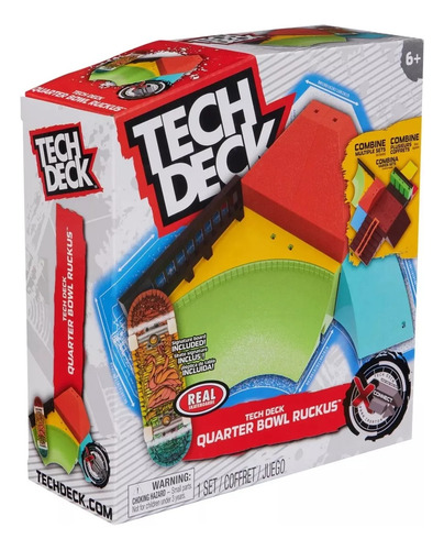 Finger Skate Tech Deck X-connect Rampa Con Patineta