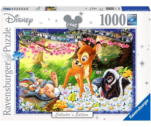Rompecabezas Ravensburger Disney: Bambi 1000 Pzas