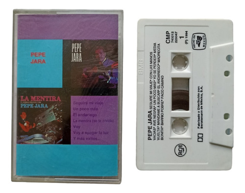 Cassette Pepe Jara La Mentira Y Otros Exitos (Usado)