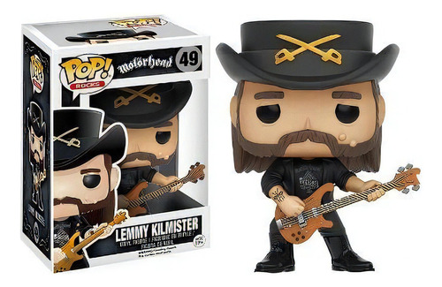 Figura de acción  Lemmy Kilmister 10265 de Funko Pop! Rocks