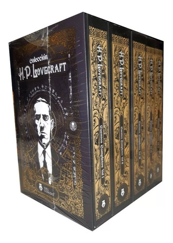 Coleccion Cuentos Completos Lovecraft - 5 Libros - Del Fondo