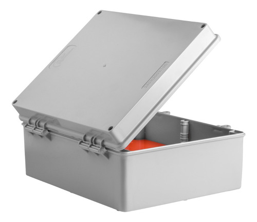 Caixa De Passagem Painel Cinza T/ Cinza Ip68 500x400x200mm