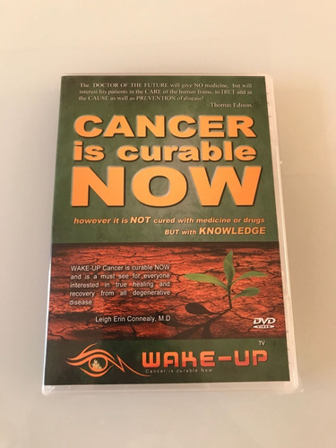 Dvd - Cancer Is Curable Now