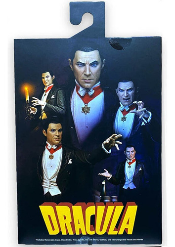 Neca Universal Monsters 7 Pulgadas Figura Dracula Ultimate