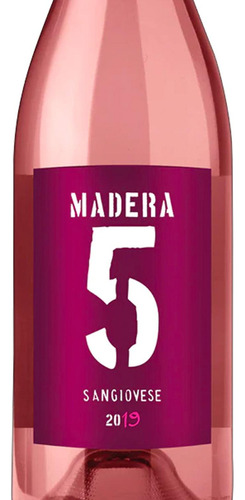 Caja De 12 Vino Rosado Madera 5 Cabernet Sangiovese 750 Ml