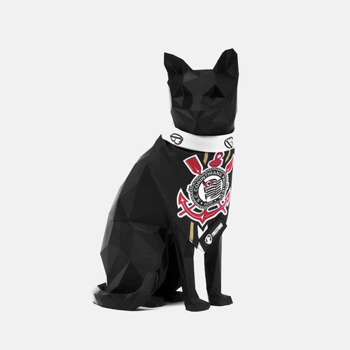 Bandana Para Cachorro E Gato Corinthians Timão Fiel G