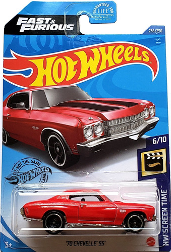 Hot Wheels 70 Chevelle Ss Fast And Furious