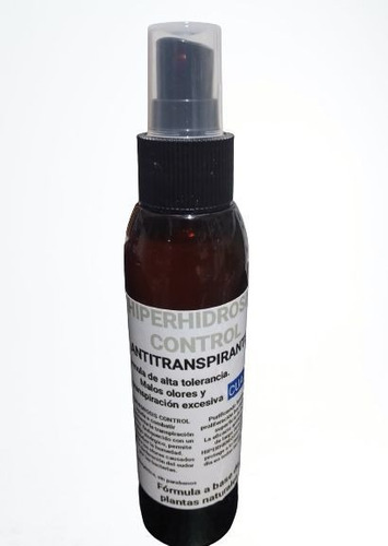 Hiperhidrosis Control. Anti Transpirante  Natural