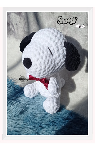 Snoopy Tejido A Crochet (muñeco Snoopy Afelpado) Snoopy