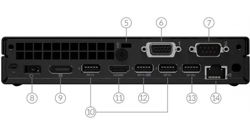Computador Lenovo Thinkcentre M70q Intel Core I5 Ddr4