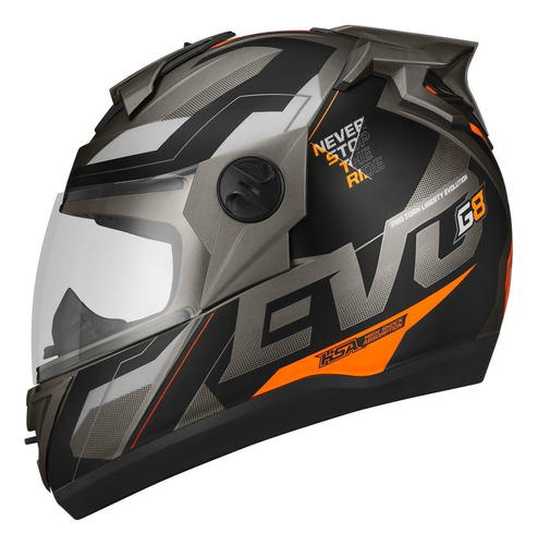 Capacete Pro Tork Evoluiton G8 Evo + Narigueira Lançamento