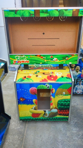 Mueble Maquinita Robot Para 32 Pulgadas Con Banca (Usado)