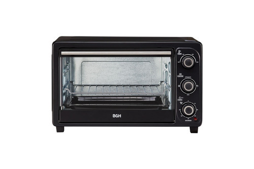 Imagen 3 de 5 de Horno de mesa eléctrico BGH BHE30M19 30L negro 220V-240V