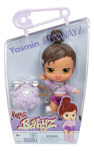 Bratz Babyz Runwayz Yasmin Muñeca Coleccionable