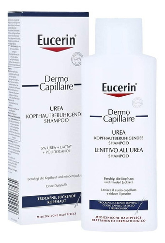  Shampoo Capilar Reparador Eucerin Dermocapillaire Calming