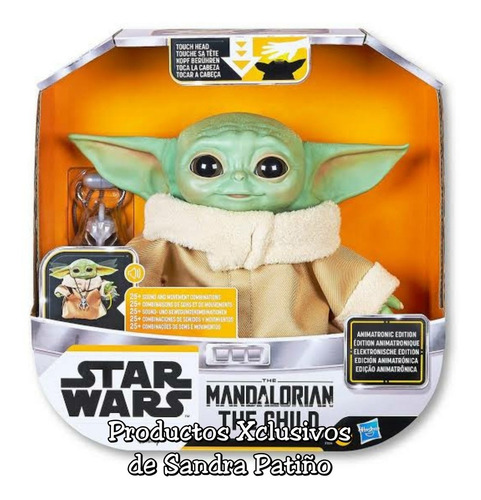 Baby Yoda Animatronico Grogu Mandalorian En Stock- Star Wars