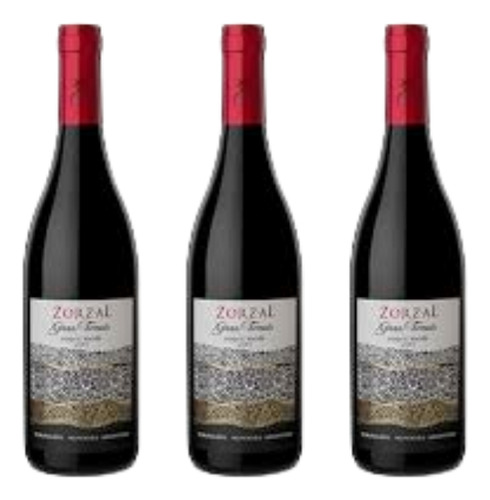 Vino Zorzal Gran Terroire Pinot Noir Caja 3x750ml