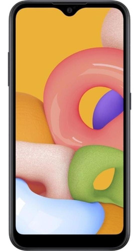 Samsung Galaxy A01 32gb 5.7 Octa-core 2.0 Ghz 13mp - Preto