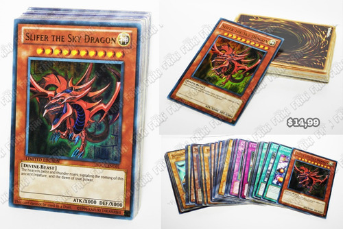 Set Anime Yu-gi-oh Slifer The Sky Dragon (tienda Friki)