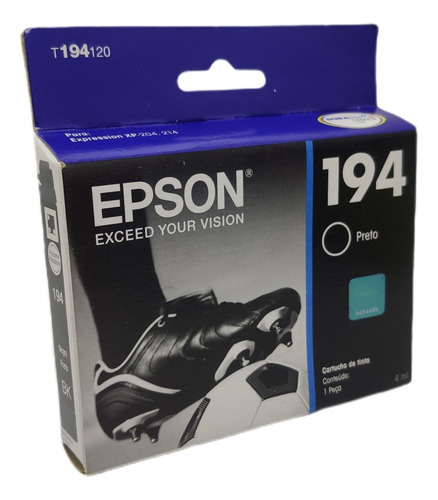 Cartucho De Tinta Epson 194 Do 4 Ml