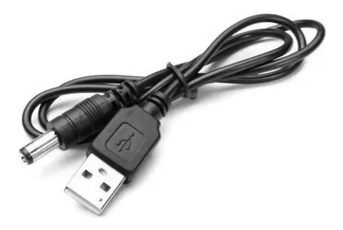 Cable Usb A 2.0 Macho Plug Dc 2,1mm X 5,5mm 60cm Amextrader