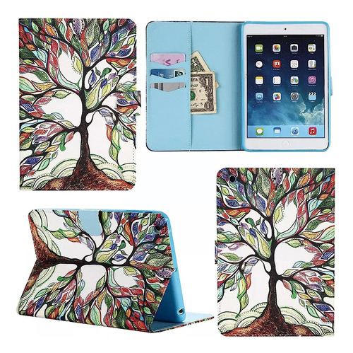 Funda iPad Mini 1/2/3, Ranura Tarjeta, Funda Soporte, F...