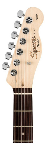 Guitarra Squier Affinity Telecaster Plateada Color Slick Silver Material Del Diapasón Laurel Orientación De La Mano Diestro