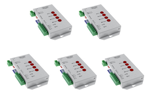 5 Controladores Led Rgb, Tarjeta Sd T1000s, 2048 Píxeles, Co