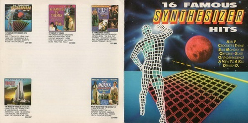 Star Inc.- 16 Famous Synthesizer Hits- Edic.brazil Año 1989. (Usado)