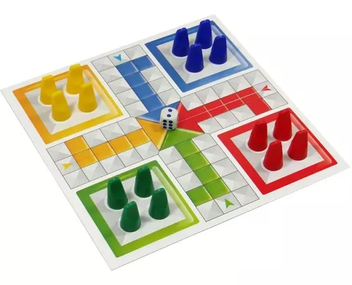 Modelo De Tabuleiro De Ludo