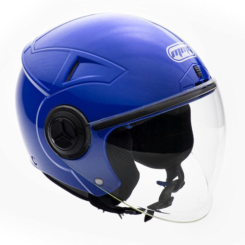 Moto Scooter Pilot Open Face Casco Flipup Visor Dot Mod...