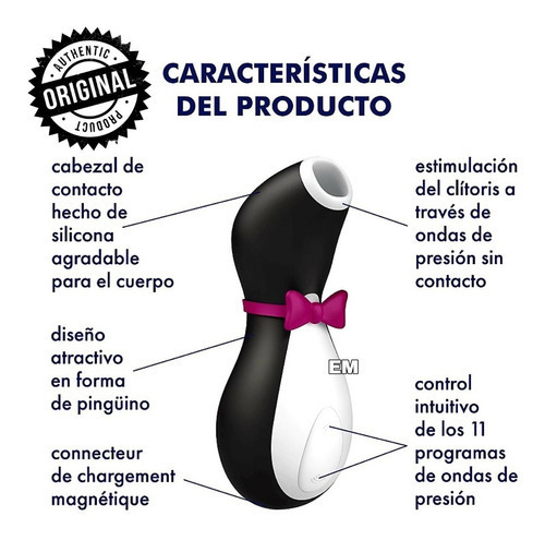 Satisfyer Succionador  Clitoris 11 Intensidades De Ondas Air