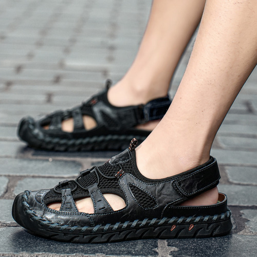 Sandalias De Playa Antideslizantes De Moda Para Hombre Con P