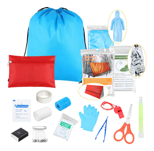 Twistover Kit Completo De Supervivencia De Emergencia De 72