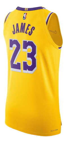 Camiseta 19/20 Los Ángeles Lakers Authentic Lebron James Nba