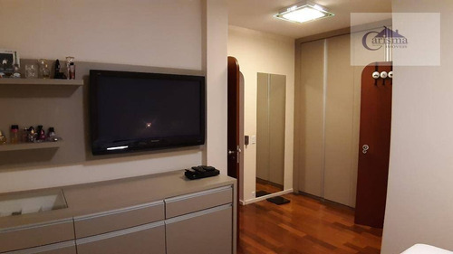 Apartamento Com 4 Dormitórios, Sendo 1 Suíte, À Venda, 140 M² Por R$ 700.000 - Centro - Santo André/sp - Ap3586