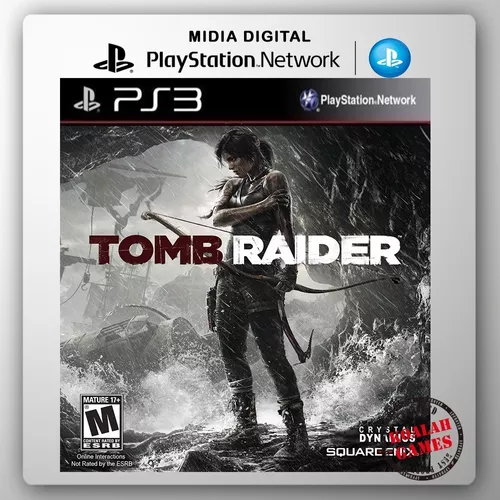 TOMB RAIDER PS3 MIDIA DIGITAL - Jp Games - O seu espaço Gamer