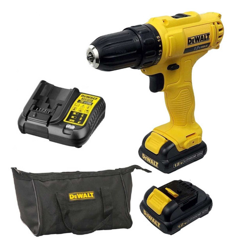 Taladro Atornillador 12v 3/8 PuLG Dcd700c2-b3 Dewalt