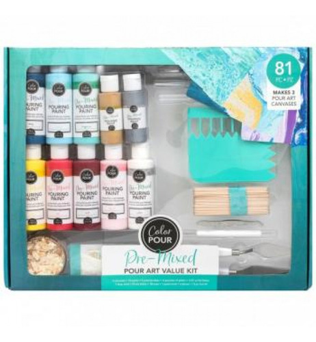 American Crafts - Kit Mixed Midea - Color Pour