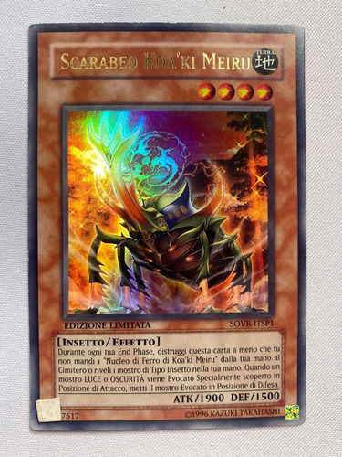 Koa'ki Meiru Beetle Italiano Ultra Yugioh