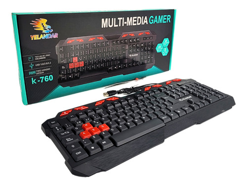 Teclado Multi-media Gamer, Okidoki.