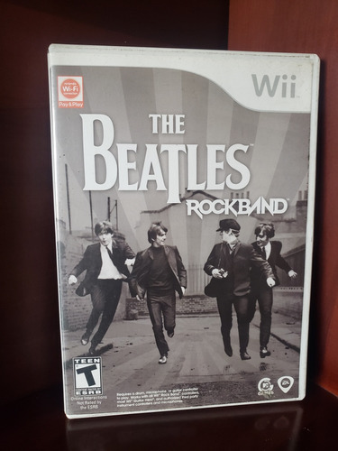 The Beatles Rockband Nintendo Wii Completo 