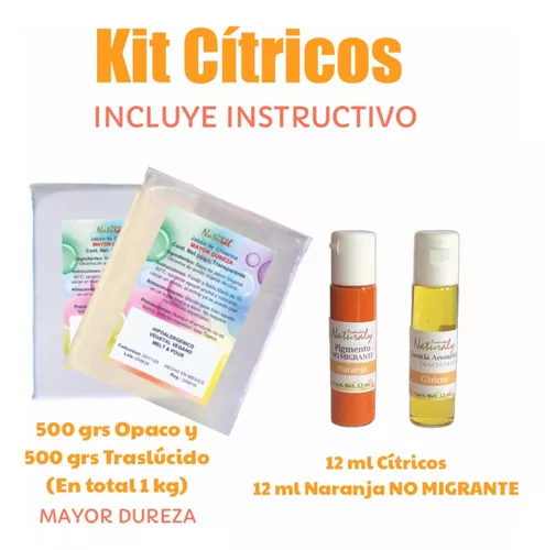 Kit para hacer jabones de glicerina