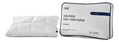 Almohada Luuna Ajustable Down Alternative, King Color Blanco