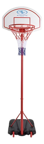 Canasta De Basquetbol Con Base Altura Ajustable 205cm Basket