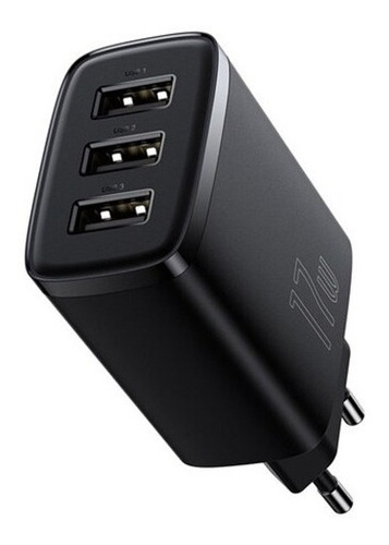 Baseus Compact  Charger 3u 17w Eu Negro