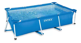 Intex Alberca De Estructura Metálica Rectangular Frame