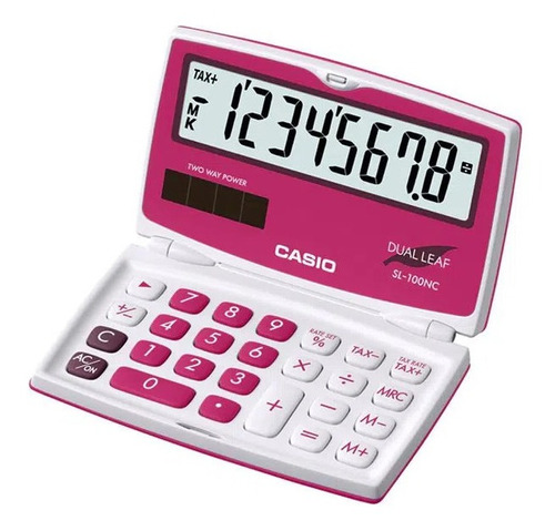 Casio Sl-100nc Calculadora Plegable De Viaje / Escolar