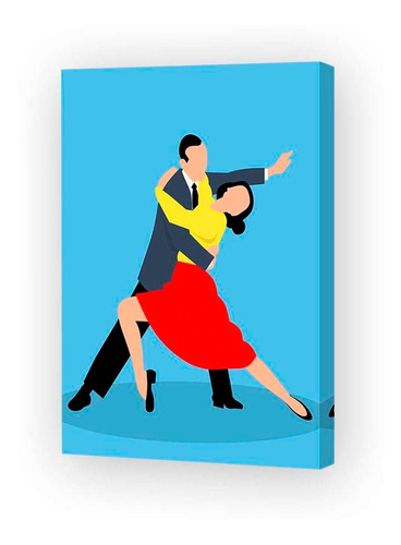 Cuadro 30x45cm Tango Pareja Bailando Baile Argentina M1