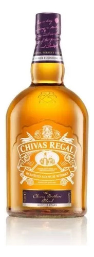Whisky Chivas Regal Brothers Blend 12 Anos 1 Litro Raro